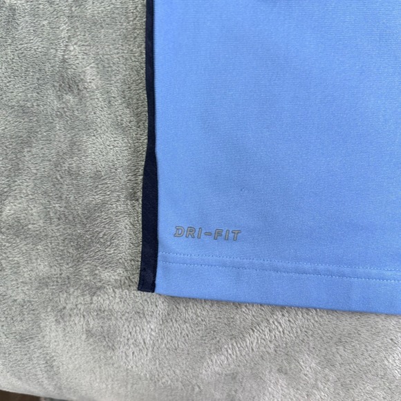 Jordan UNC Tar Heels Dri-FIT Quarter Zip Pullover Blue Mens Small 866565-448 - Picture 4 of 13